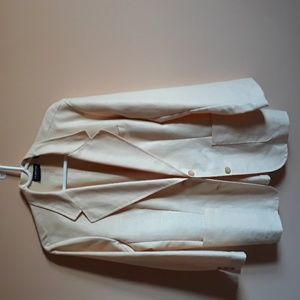Liz Claiborne linen/cotton jacket, size M